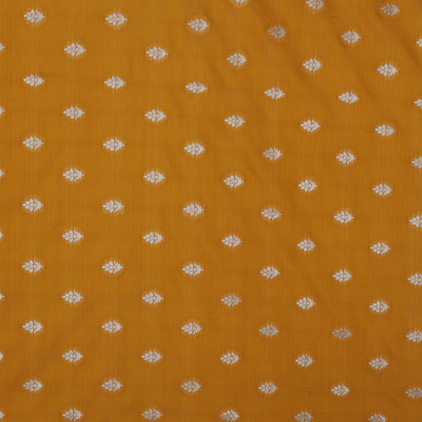 Yellow Color Chinia Silk Brocade Fabric