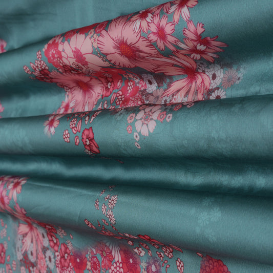 Modal Satin Print Fabric