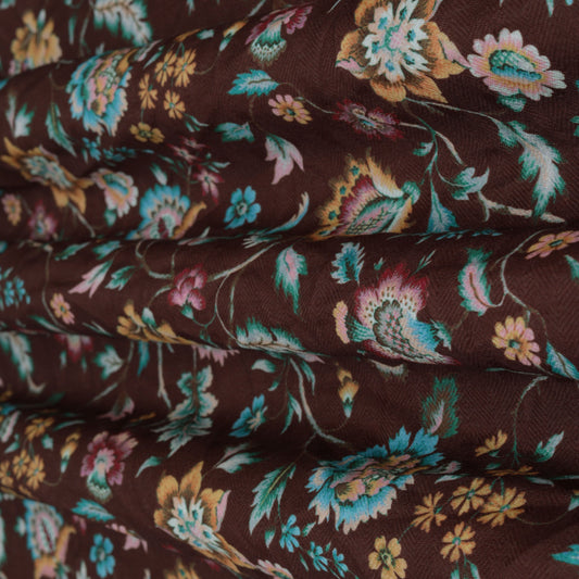 Multi-Color Pashmina Print Fabric