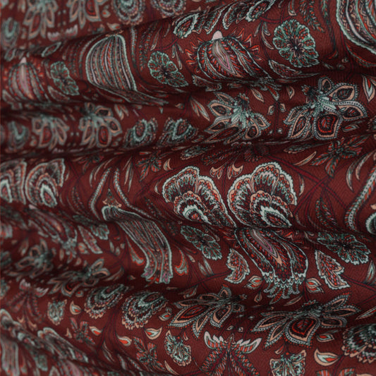 Multi-Color Pashmina Print Fabric
