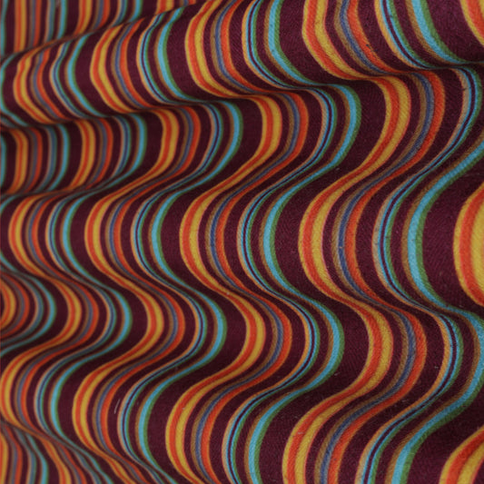 Multi-Color Pashmina Print Fabric