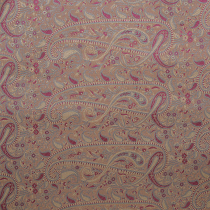 Peach Color Tanchui Brocade Fabric