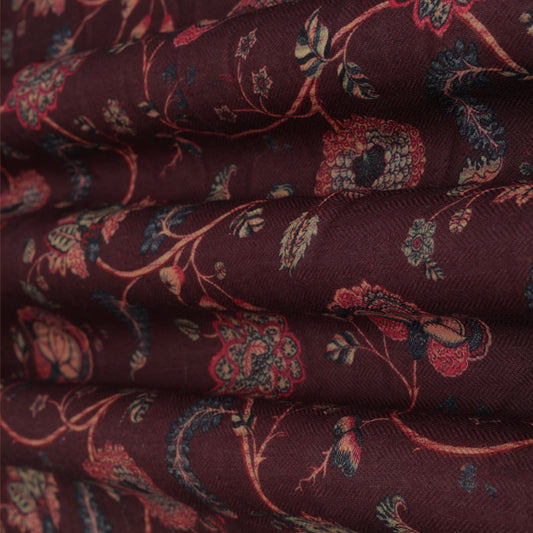 Multi-Color Pashmina Print Fabric