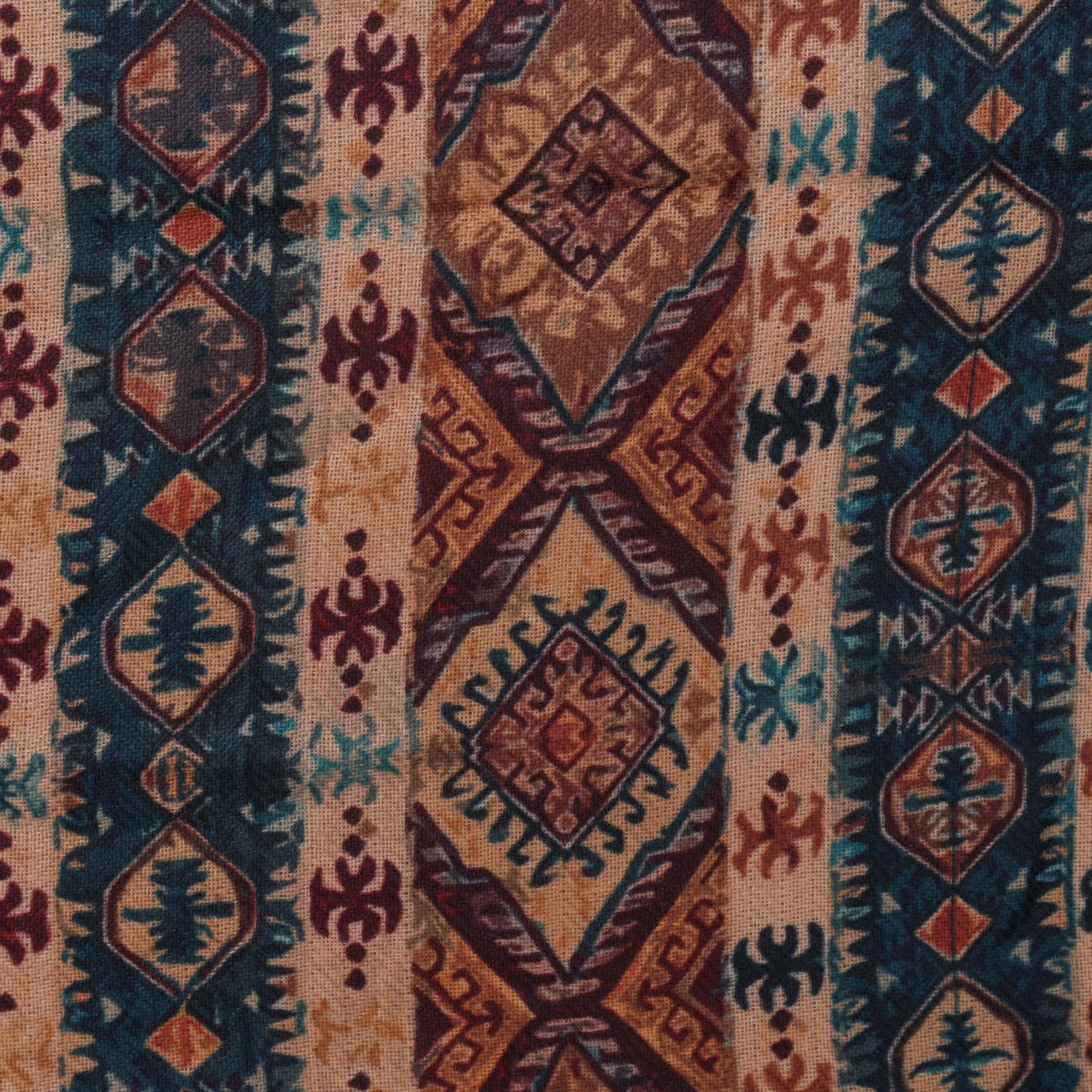 Multi-Color Pashmina Print Fabric