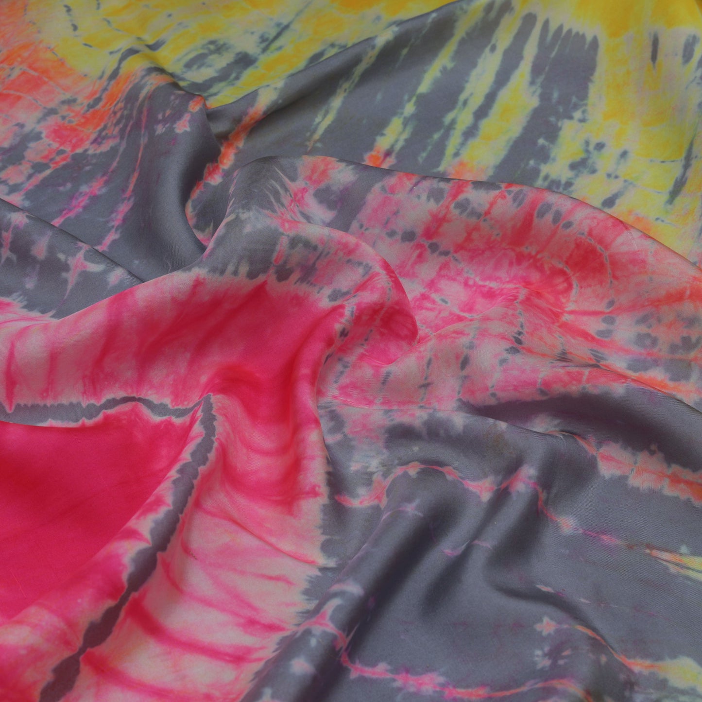 Silk Tie Die Fabric