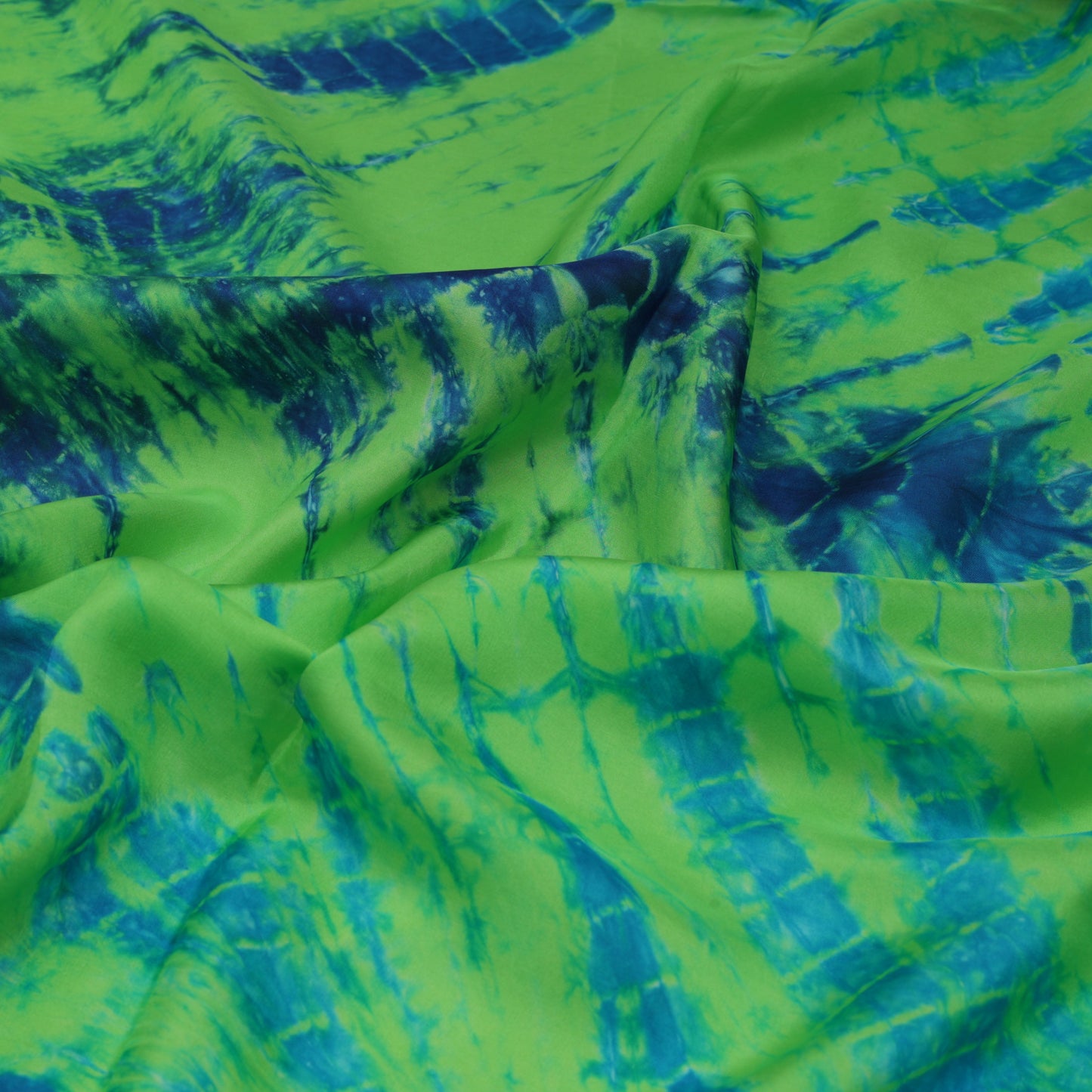 Silk Tie Die Fabric