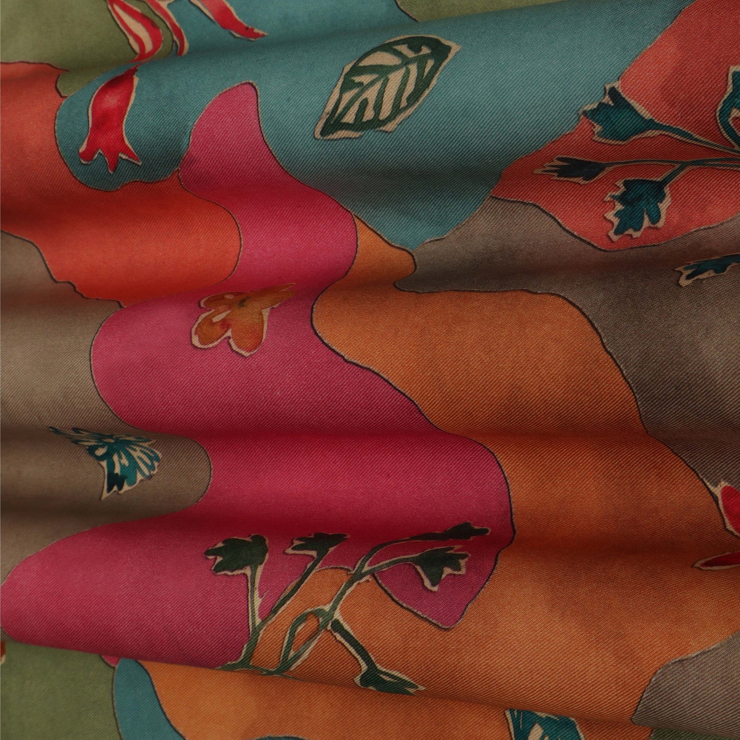 Multi-Color Pashmina Print Fabric