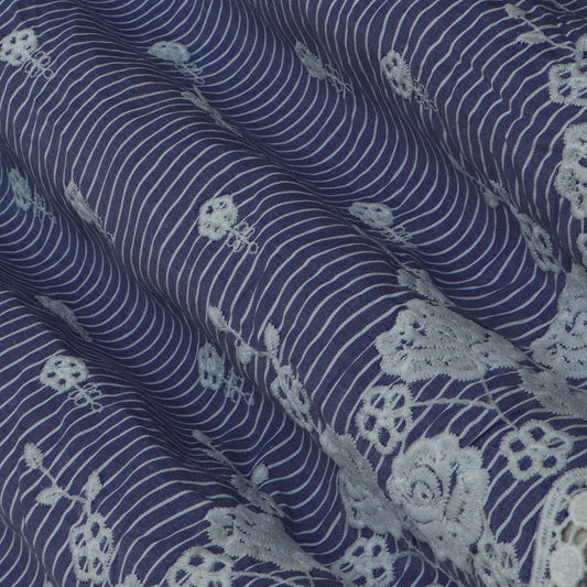 Colored Cotton Embroidery Fabric