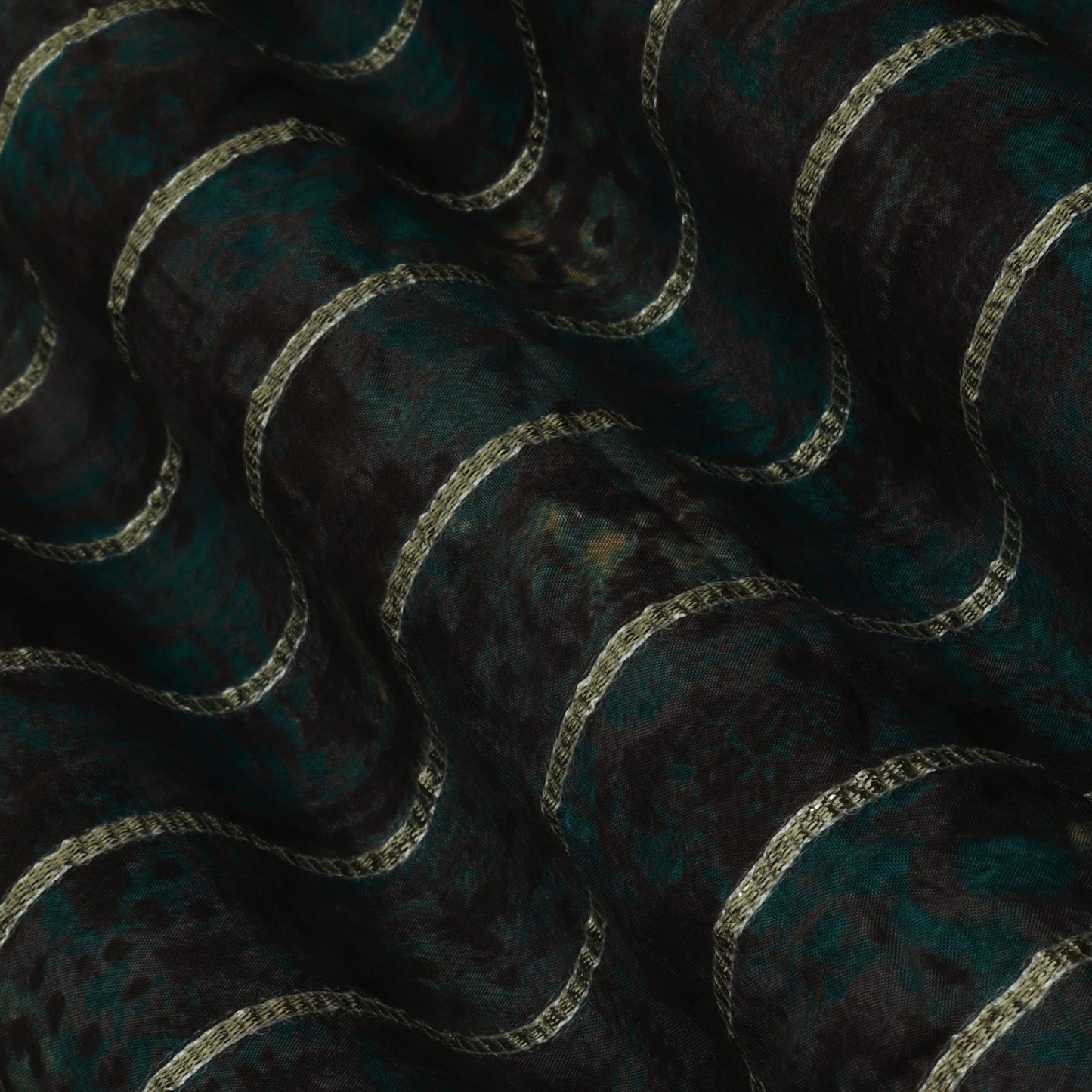 Colored Color Cotton Gota Work Fabric