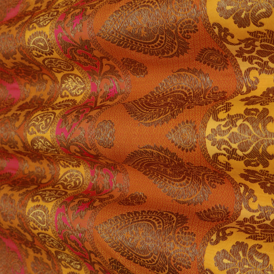 Multi-Color Rangoli Brocade Fabric