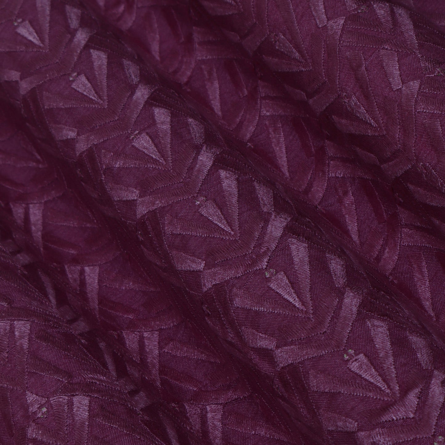 ONION Color Nokia Silk Embroidery Fabric