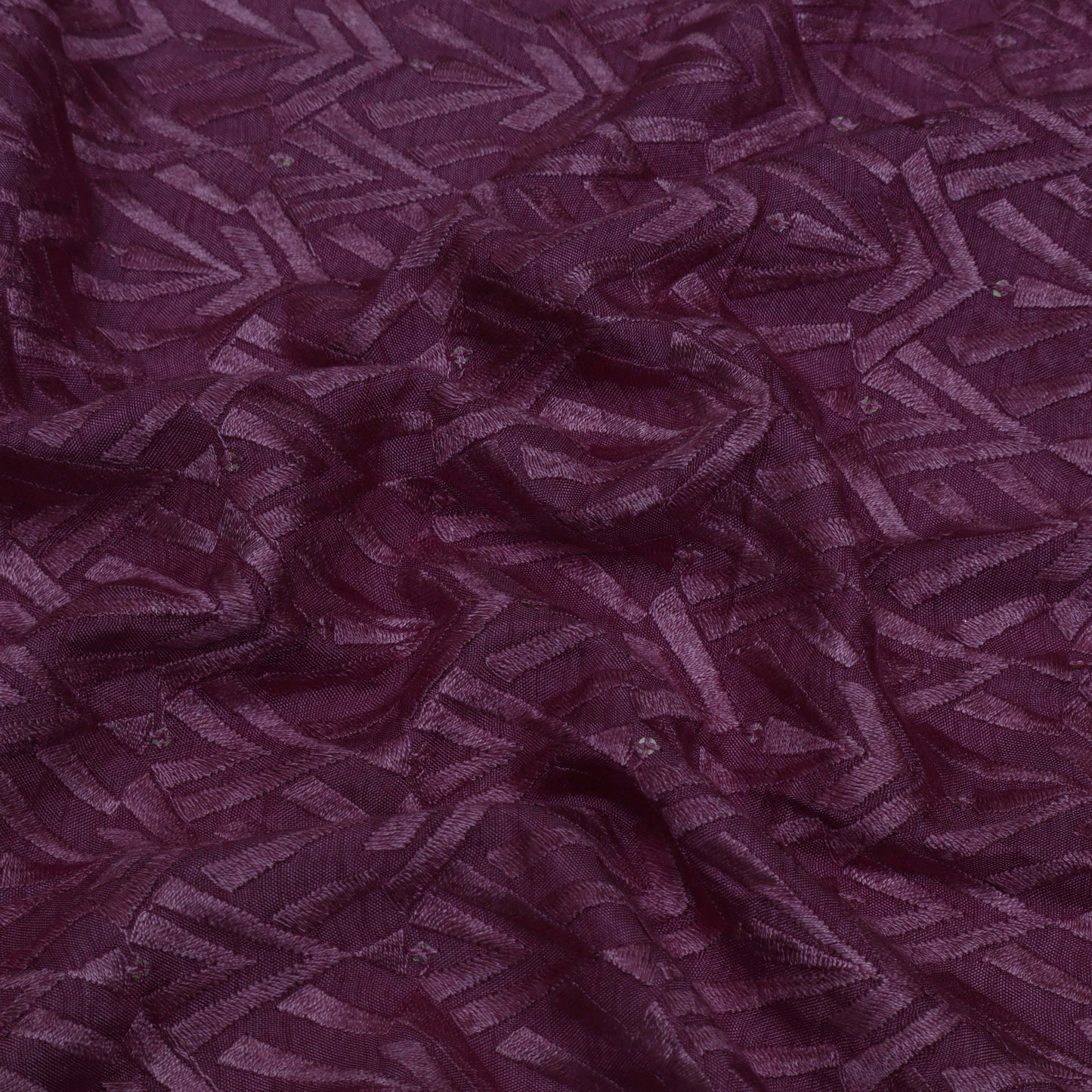 ONION Color Nokia Silk Embroidery Fabric