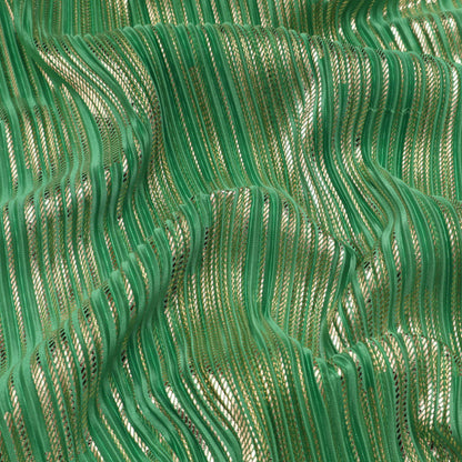 Crush Satin Foil Fabric