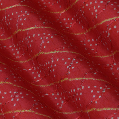 Multi-Color MulMul silk Print Embroidery Fabric