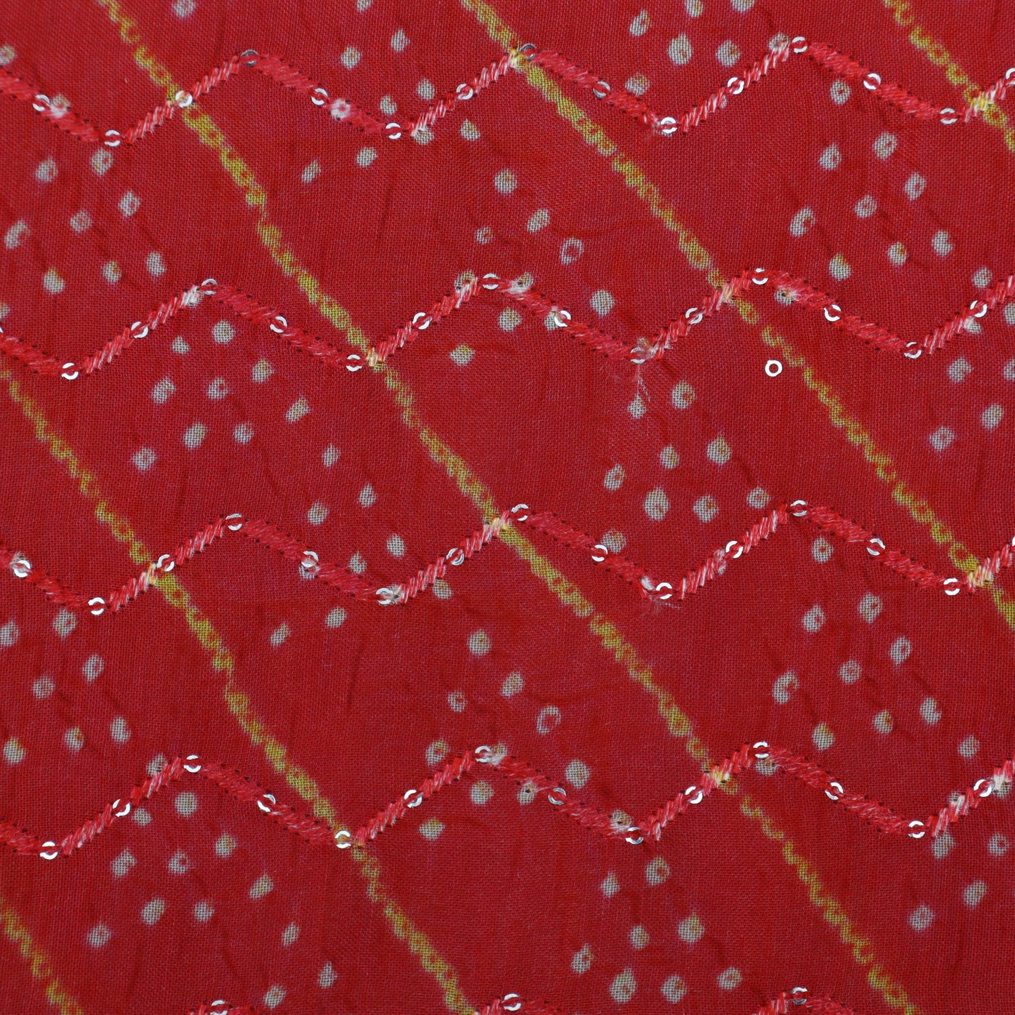 Multi-Color MulMul silk Print Embroidery Fabric