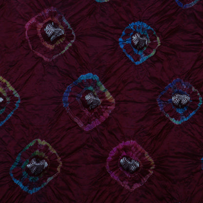 Bandhani Brocade Fabric