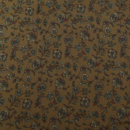 MUSTARD Muslin Print Fabric