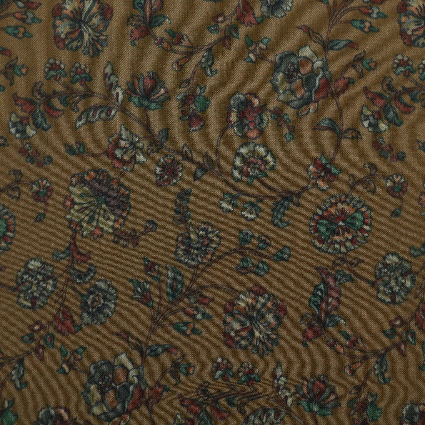 MUSTARD Muslin Print Fabric