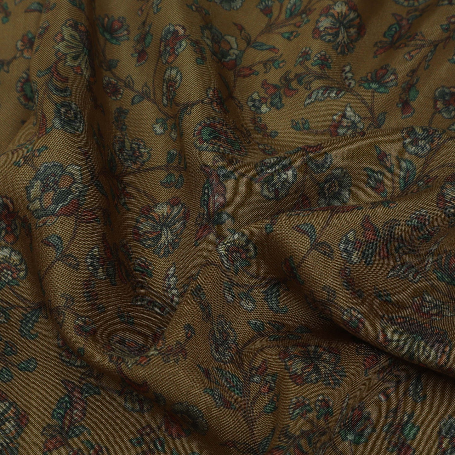 MUSTARD Muslin Print Fabric