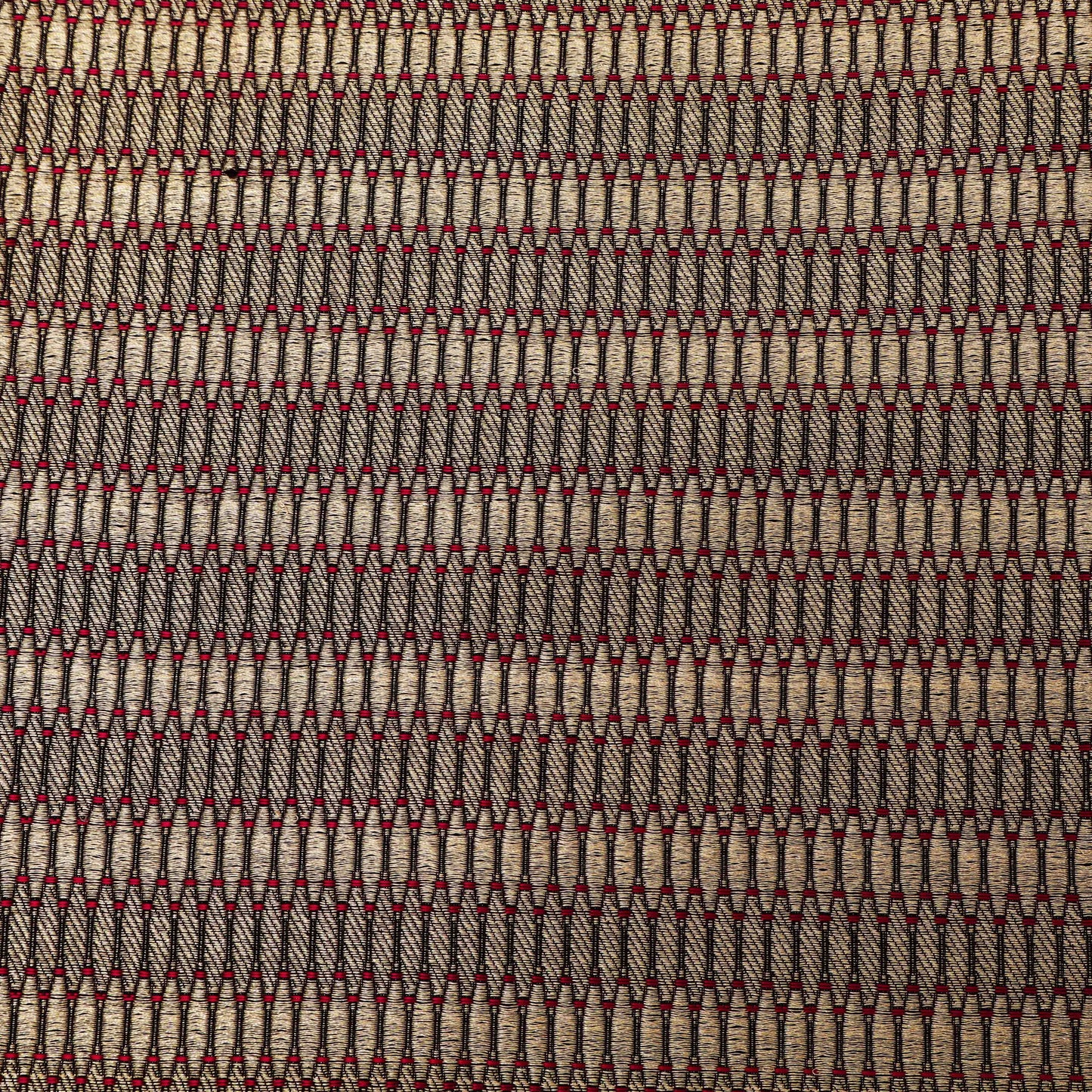 Wine Color Meena Brocade Fabric