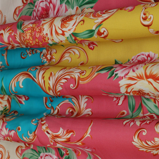 Modal Satin Print Fabric