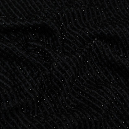 BLACK Color Fabric Nokia Silk Embroidery