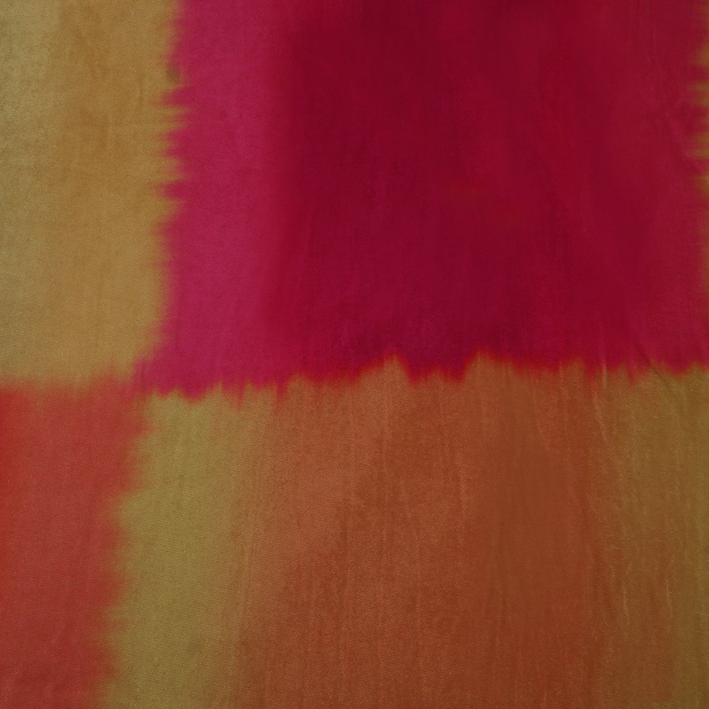 Multicolor Velvet Print Fabric