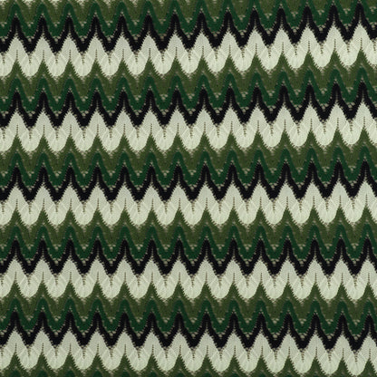 Multi Colored Zigzag Knitted Print Fabric