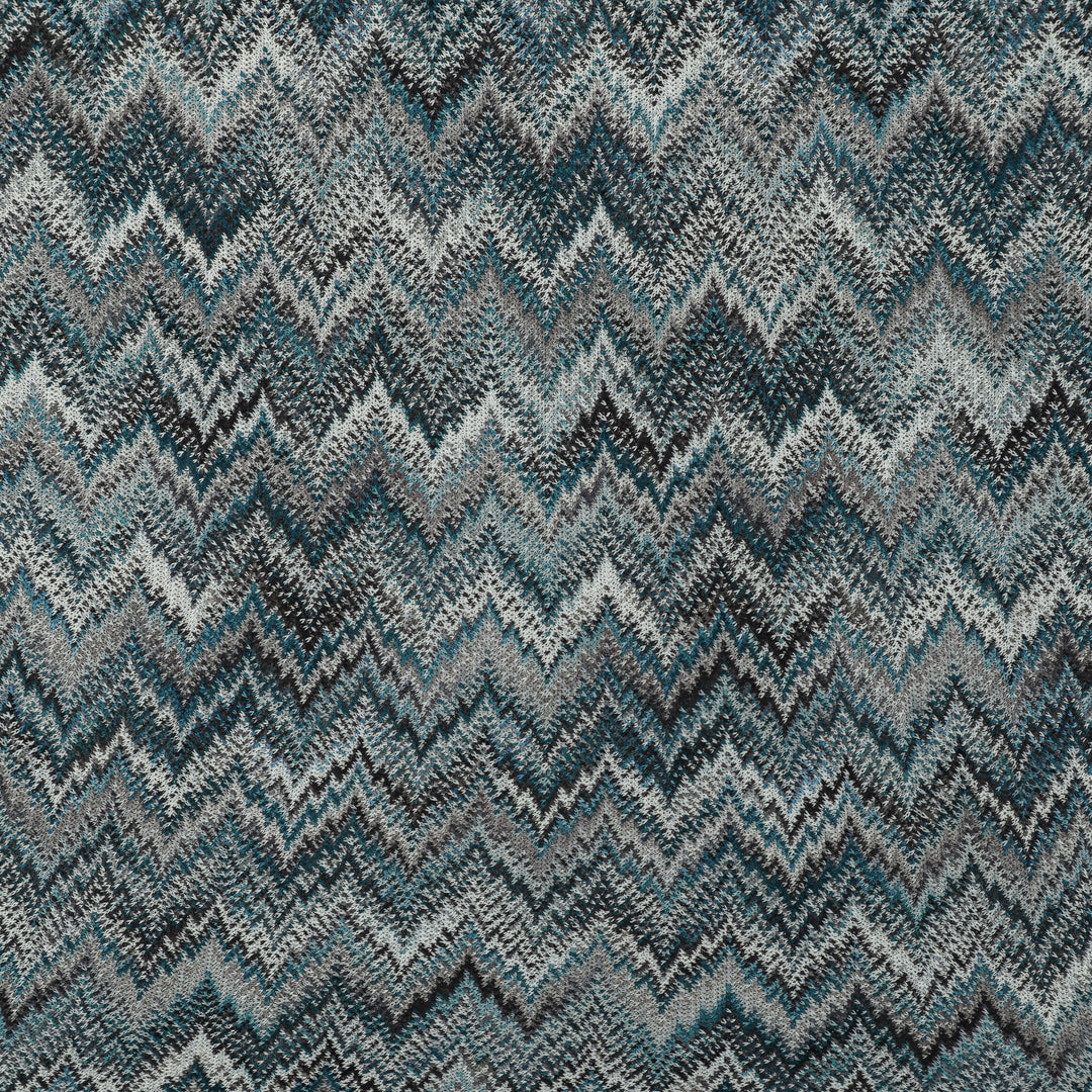 Multi-Color Missoni Zigzag Knitted Fabric