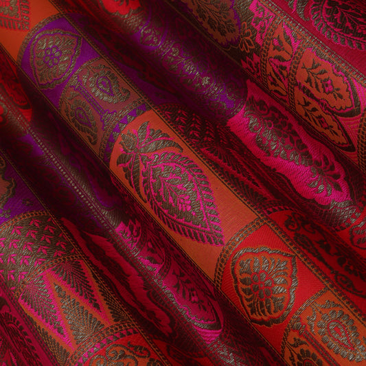 Multi-Color Multi Brocade Fabric