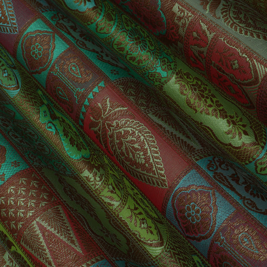 Multi-Color Multi Brocade Fabric