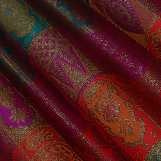 Multi-Color Multi Brocade Fabric