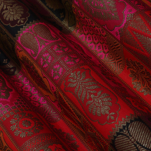 Multi-Color Multi Brocade Fabric