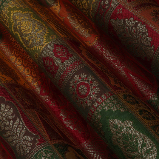 Multi-Color Multi Brocade Fabric