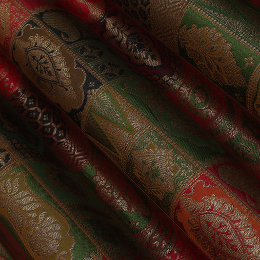 Multi-Color Multi Brocade Fabric