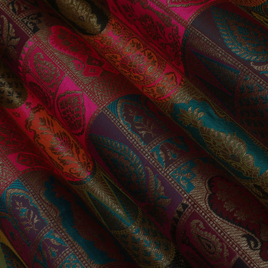 Multi-Color Multi Brocade Fabric