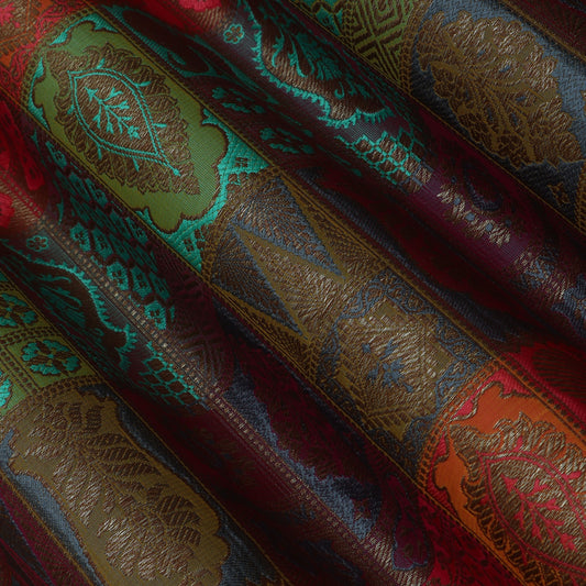 Multi-Color Multi Brocade Fabric