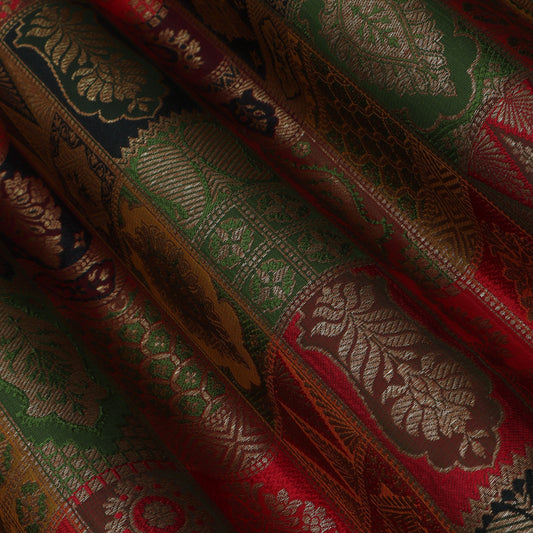 Multi-Color Multi Brocade Fabric