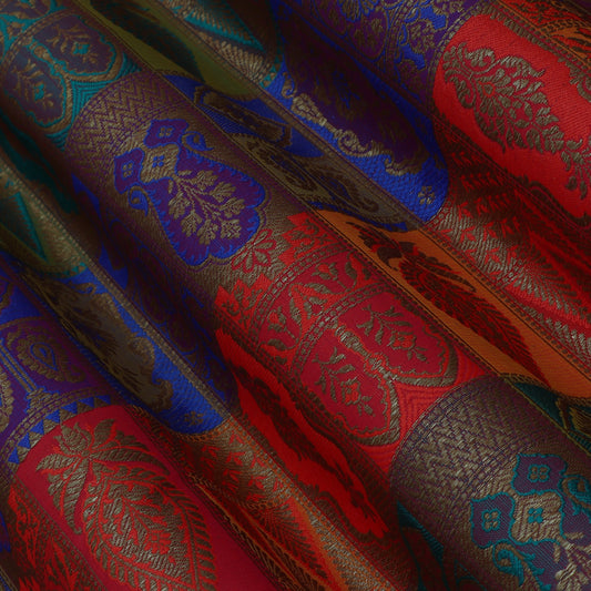 Multi-Color Multi Brocade Fabric