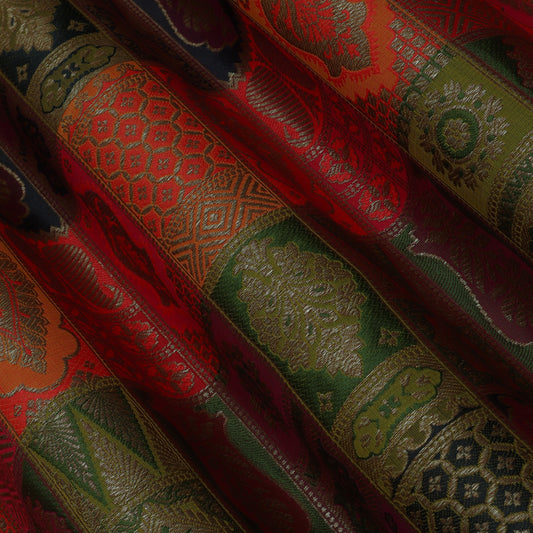 Multi-Color Multi Brocade Fabric