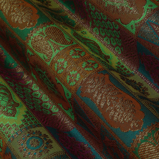 Multi-Color Multi Brocade Fabric