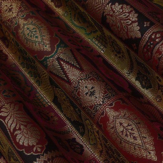 Multi-Color Multi Brocade Fabric