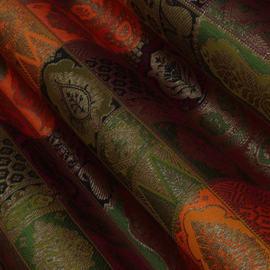 Multi-Color Multi Brocade Fabric