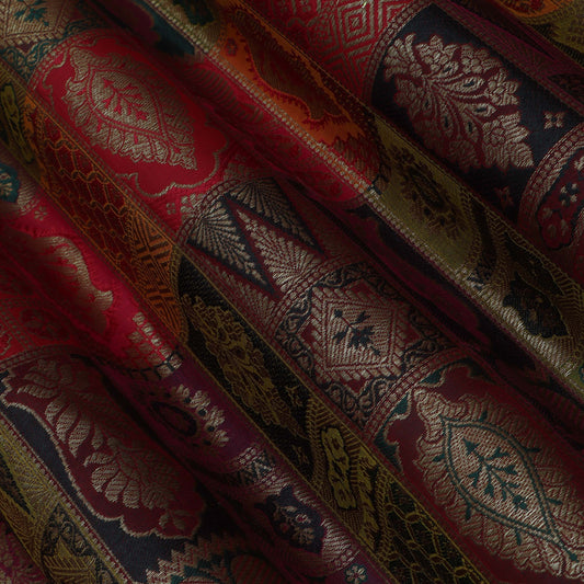 Multi-Color Multi Brocade Fabric