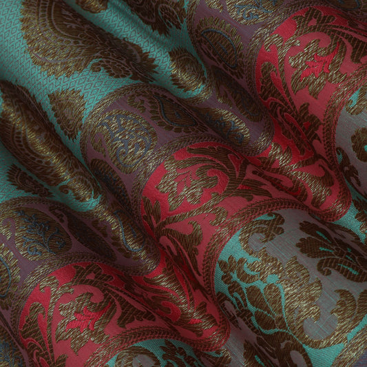 Multi-Color Multi Brocade Fabric
