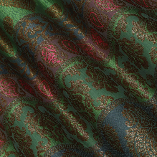 Multi-Color Multi Brocade Fabric