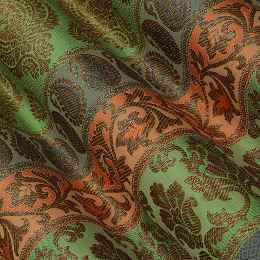 Multi-Color Multi Brocade Fabric