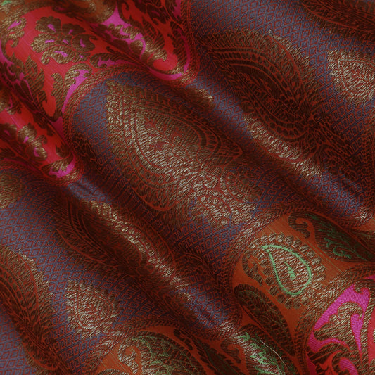 Multi-Color Multi Brocade Fabric
