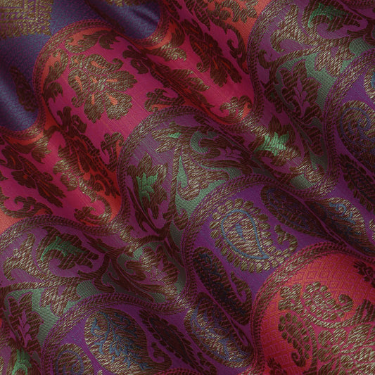 Multi-Color Multi Brocade Fabric