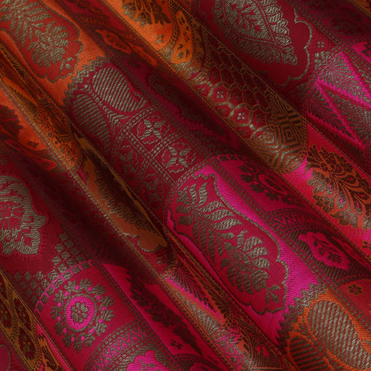 Multi-Color Multi Brocade Fabric